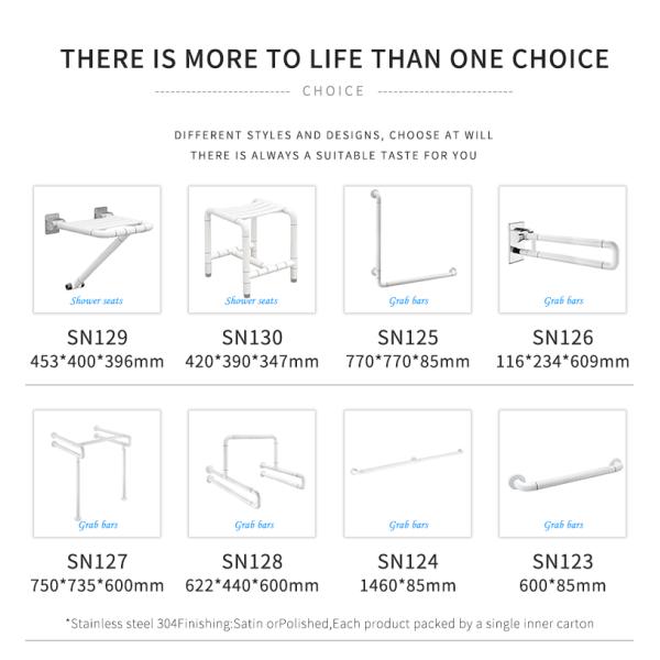 Elderly Disabled Toilet Shower Seat Bathroom Fittings Foldable Safe Anti Bacteria