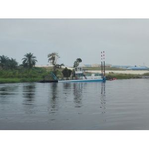 Cheap Diesel 1800m3/H Gold River Dredger 15m Hydraulic Driven for sale