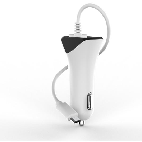 Quality Smart IC OEM ODM 1A PC Fireproof Dual USB C PD Car Charger wholesale