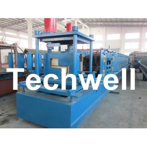 Customized Steel Z Shaped Purlin / Z Channel Roll Forming Machine TW-Z300
