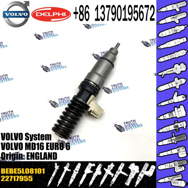 Quality original Diesel Fuel Injector 22717955 BEBE5L08101 BEBE5L08001 22052772 E3.5 for VOL MD16 EURO 6 wholesale