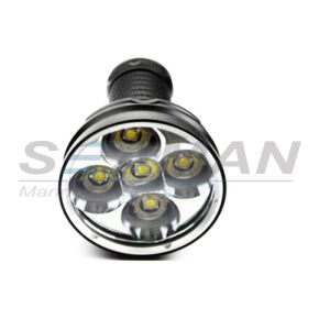 5pcs Cree XM-L2 U2 Led 5000 lumen Aluminum rechargebale Scuba Diving Flashlight