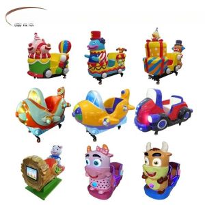 Dreamland 2024 coin operated kids game machine fiberglass kids rotating machine