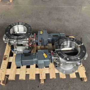 Rotary Valve For Conveying Calcium Carbonate Material