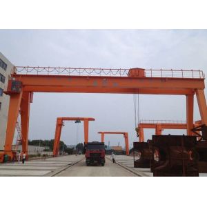 China 35ton Rail Mounted Industrial Gantry Crane With Winch System on sale