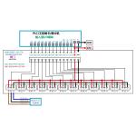 12 Channels Proximity Switch Sensor Wiring Terminal Block Breakout Board