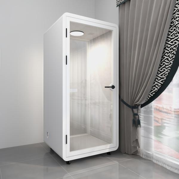 Quality An Office Pod And Portable Cabin By The Telephone Booth Have A Soundproof Booth wholesale
