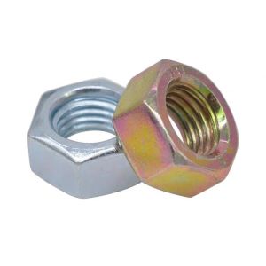 Plain Metric Galvanized Hexagon Nuts DIN934 for Industrial Applications