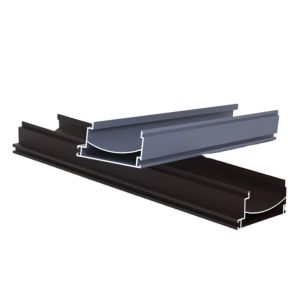 1.4MM Thermal Powder Coated Aluminium Frame Middle Fixed Profile