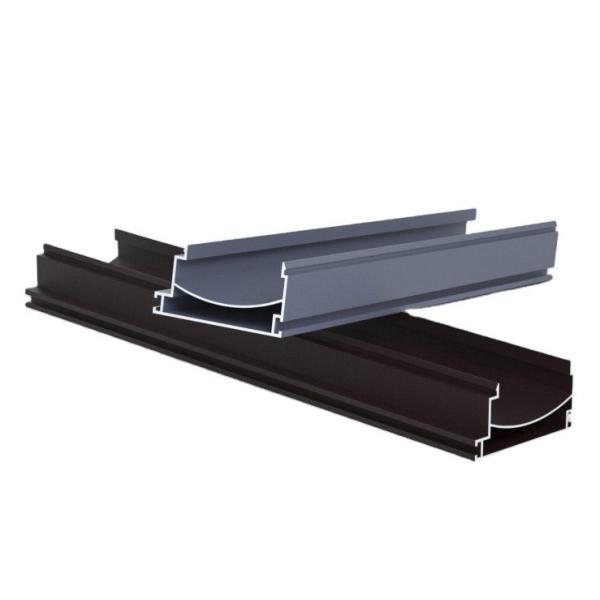 Quality 1.4MM Thermal Powder Coated Aluminium Frame Middle Fixed Profile wholesale