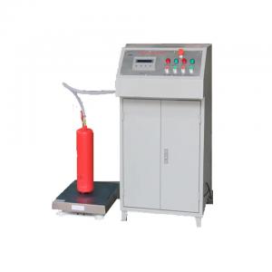 China Automatic Fire Extinguisher Refill Machine 2.2kw Water / Foam Filling Machine on sale