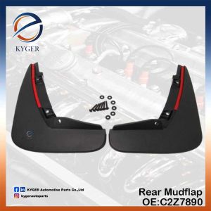 China Auto Parts C2Z7890 Rear Mudflap Kit Mud Flap Rubber for Jaguar XF XFL on sale