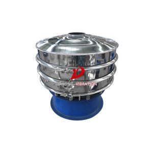 3 Layers 80 Mesh Bronze Powder Rotary Vibrating Screen