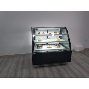 Mini Counter Cake Display Cabinet Sliding Door Direct Cooling