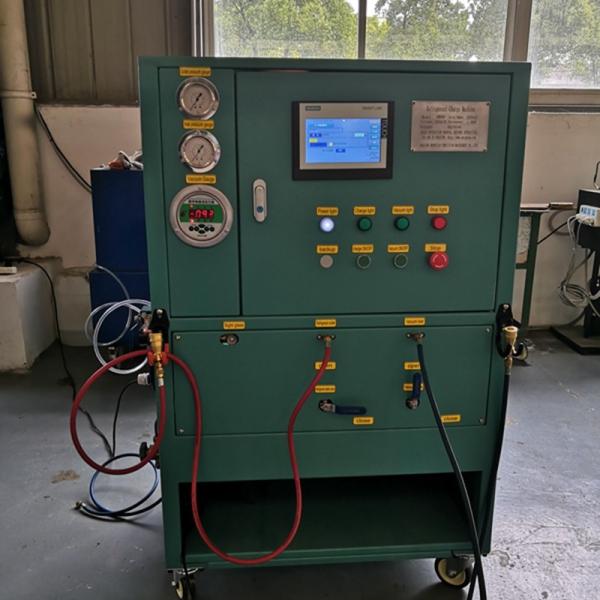 Quality 2HP High Accuracy Refrigerant Reclaim Machine With Oil Less Booster Pump wholesale