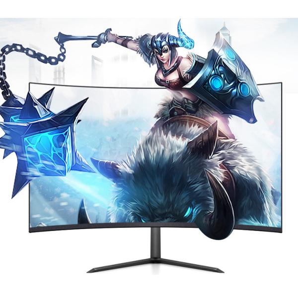 Quality Flicker Free FHD Curved PC Gaming Monitor 32 Inch With 3 Side Borderless Frame wholesale
