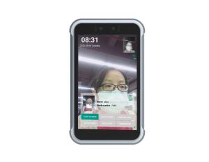 Cheap 8 inch Face Recognition Time Attendance System , 0.3m-2m Door Lock Access Control System for sale
