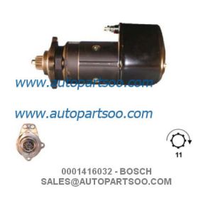 0001417030 - BOSCH Starter Motor 24V 6.6KW 11T MOTORES DE ARRANQUE