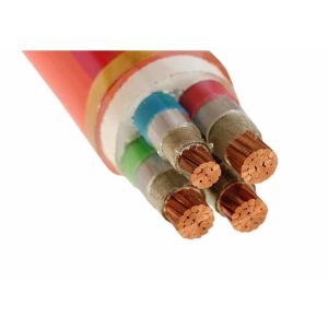 4 Core Cu / Mica Tape / XLPE / LSOH Fire Proof Cable For Cable Channel