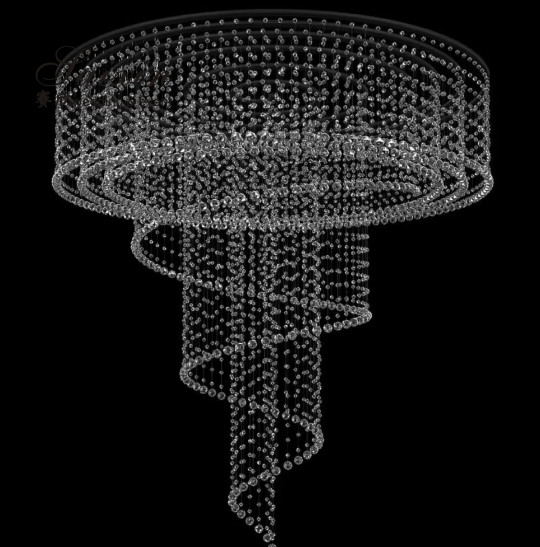 Quality Glass Crystal Bead Curtains Ceiling Hanging With Crystal Ball wholesale