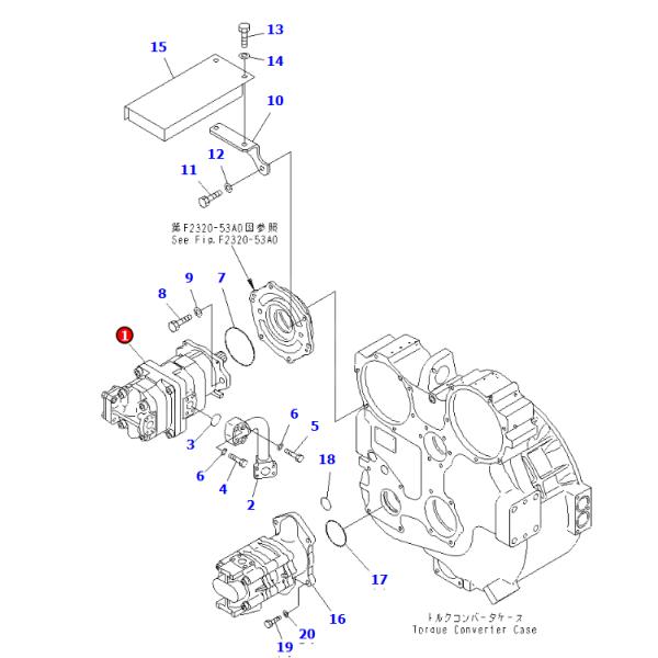 7055130290 705-51-30290 FOR KOMATSU D155AX-5 D155A-3 D155A-5 Crawler Bulldozer PARTS HYDRAULIC GEAR PUMP AFTERMARKET ORIGINAL REMANUFACTURING OEM