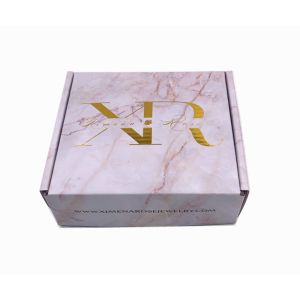 Logo Printed Recycled Packaging Boxes For Cosmetics Glossy Lamination