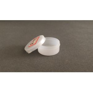 5g Small Ointment Box HDPE , Cream Separate Round Plastic Bottle