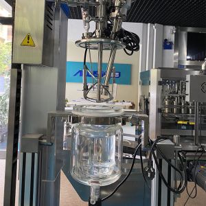 Cosmetic Emulsifier Mixer , 10L Vacuum Homogenizer Cream Mixer
