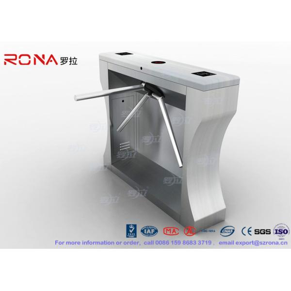 Quality Automation RFID Tripod Turnstile Gate Stainless Steel Access Control For Office Building wholesale
