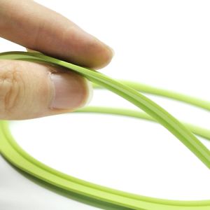 OEM Factory Custom Molded NSF51 Listed Green Silicone Rubber O Rings