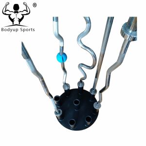 Long Using Life Steel Weight Lifting Bar Rack With Beautiful Appearance