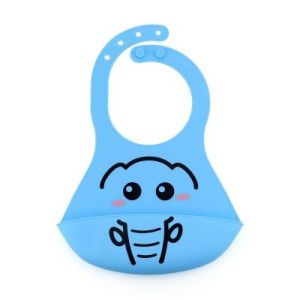 China Multi Color Baby Bibs Set 100% Food Grade Organic Silicone Material on sale