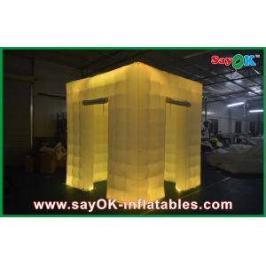 Wedding Photo Booth Hire Square Waterproof Inflatable Photo Booth Portable Led