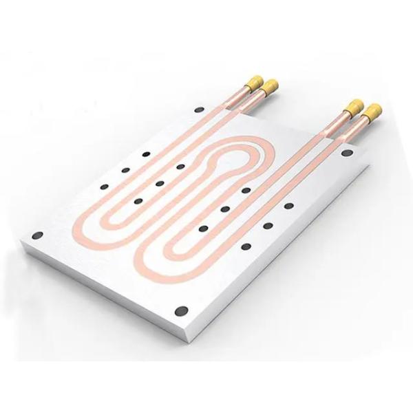 Copper Heatpipe Custom Liquid Water Cooled Heat Sink Module Aluminum Plate Cold