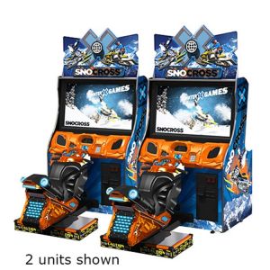 Fashion Motor Racing Game Machine Snow Cross Motorcycle For Children