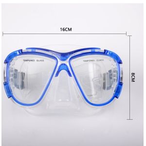 Diving equipment silicone diving mask set of underwater ventilation pipeDiving