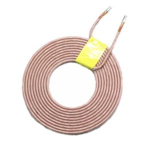 6.3uH Wireless Power Transfer Coil , Copper Lize Induction Coil Wireless