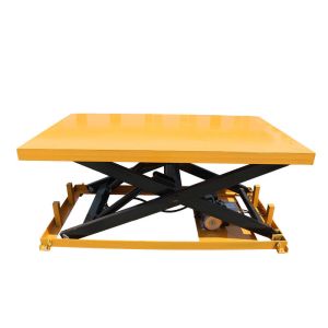 Fixed Hydraulic Electric Scissor Lift 2000kg Loading Stationary Work Lift Table