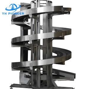 Adjustable Speed Vertical Lifting Screw Conveyor Machine Free Material Handling