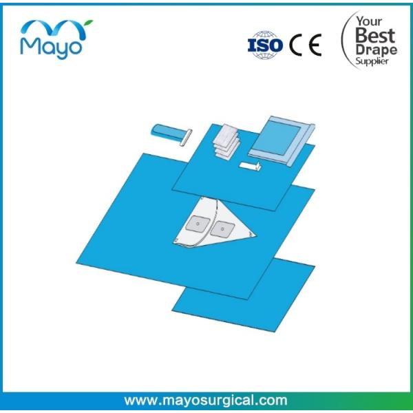 Quality Surgical Knee Arthroscopy Drape Pack With Customized Component wholesale