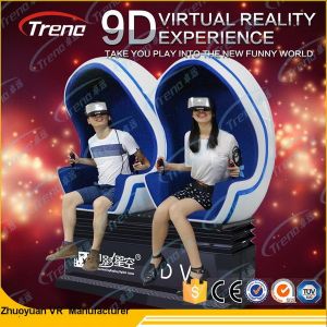 Theme Park 9D Virtual Reality Simulator HD VR Glasses With 3 Electric Cylinders