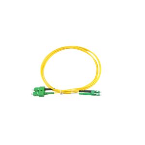 Cheap LC APC To SC APC G.657A2 Duplex Fiber Optic Patch Cords for sale