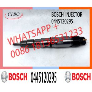 0445120295 Engineer hinery Genuine Excavator Engine Fuel Injector 0445120295