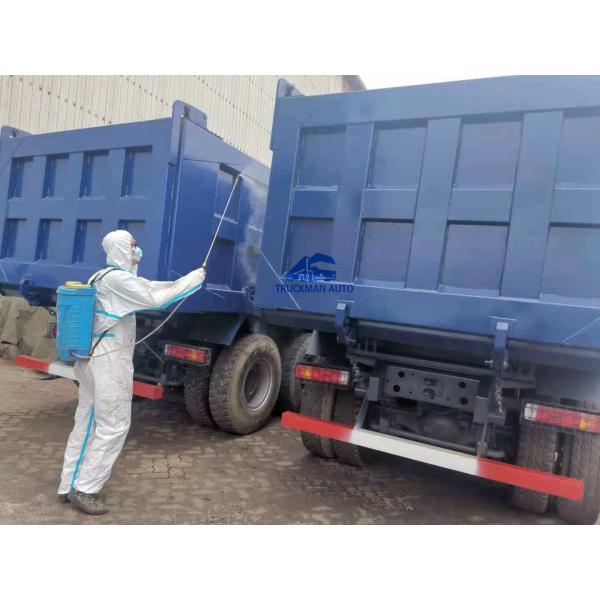 6x4 25 Tons Sino Truck Howo 371 Dump Truck For Civil Engineering Work