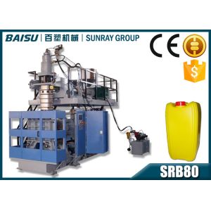 China Heavy Duty Oil Jerry Can Automatic Blow Molding Machine 650 X 1100mm Mould Size SRB80 on sale