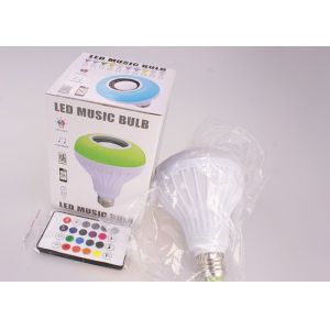 RGBW E27 Adapter Bluetooth Speaker Bulb Remote Control SMD5730