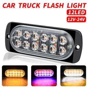 12pcs 36W Super Bright Grille LED Strobe Warning Lights