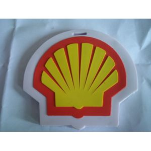 Small Full Color Printing Cute PVC Luggage Tag For Travel Suitcase