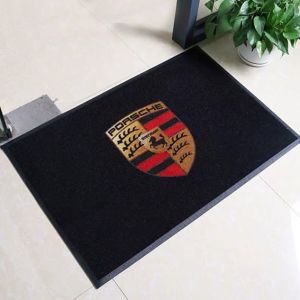 China 6x8 Custom Logo Mats Front Door Mat Large Outdoor Entrance Doormat on sale