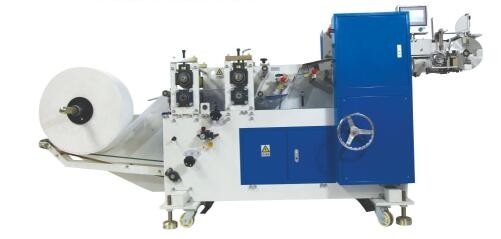 1.5Kw 380V Tissue Production Machine , Paper Roll Making Machine Automatic